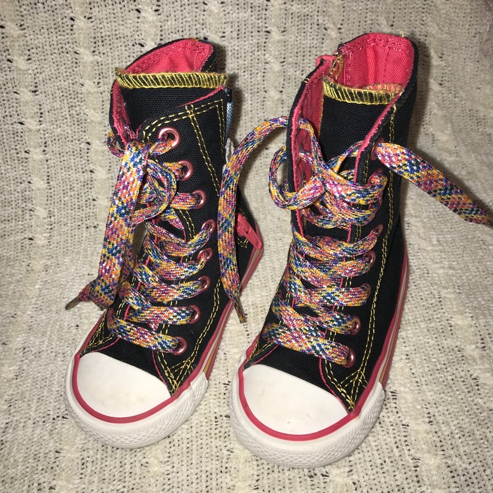 Girls converse high tops